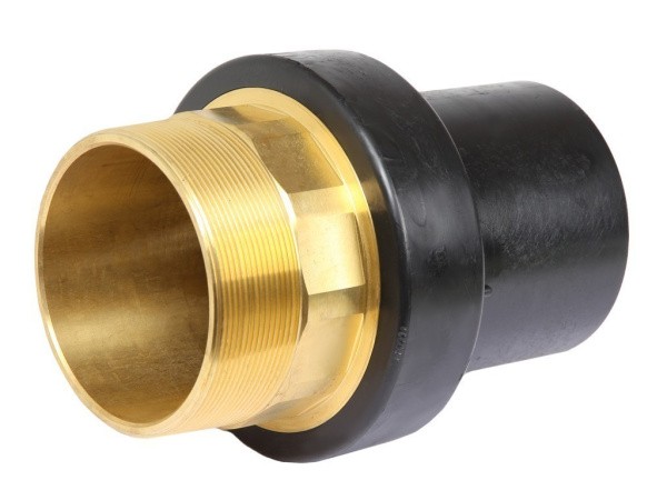 Переход ПЭ/ЛАТУНЬ PN16 SDR11 PE100 D110X4