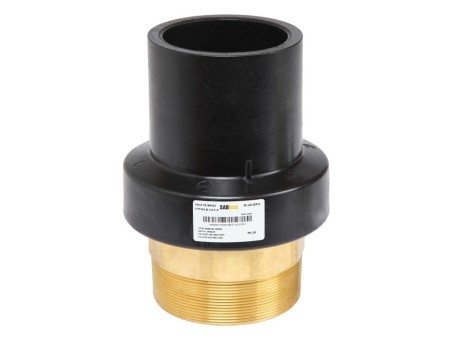 Переход ПЭ/ЛАТУНЬ PN16 SDR11 PE100 D63X2