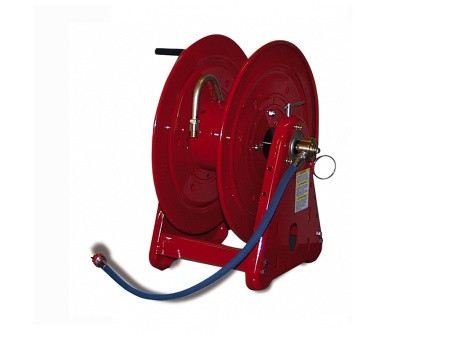 Барабан для шланга ВД 500бар 60м напольный окраш. комплект подключения